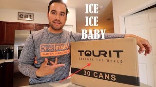 Testing NEW COOLER 2018 TOURIT 30!! 72 Hour Ice CHALLENGE Surprising Results!!!