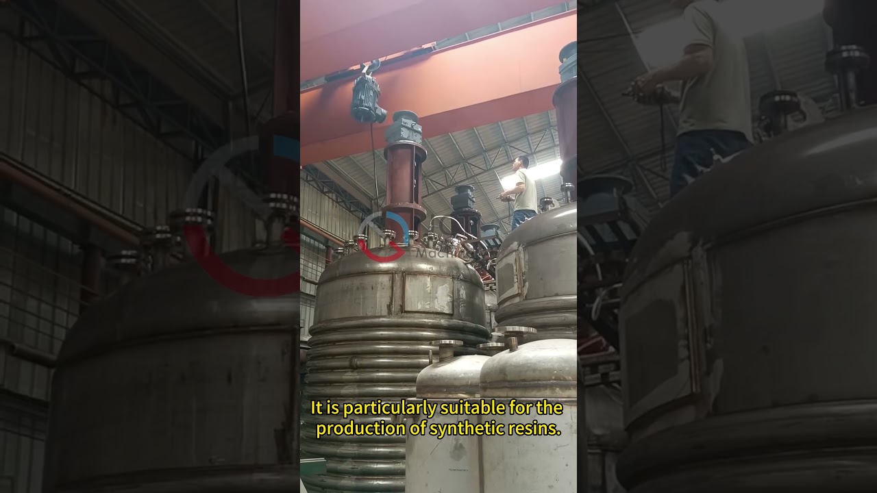 Adhesive and resin reactor | JCT Machinery #equipment #machine #factory #reactor  #manufacturing