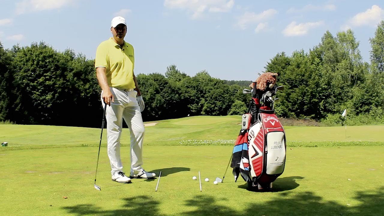 Golf Teaching Abstand zum Ball YouTube