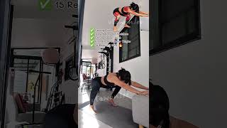 Strengthen your core, arms, shoulders, and upper back while sculpting your thighs. 🔥#Core #Arms