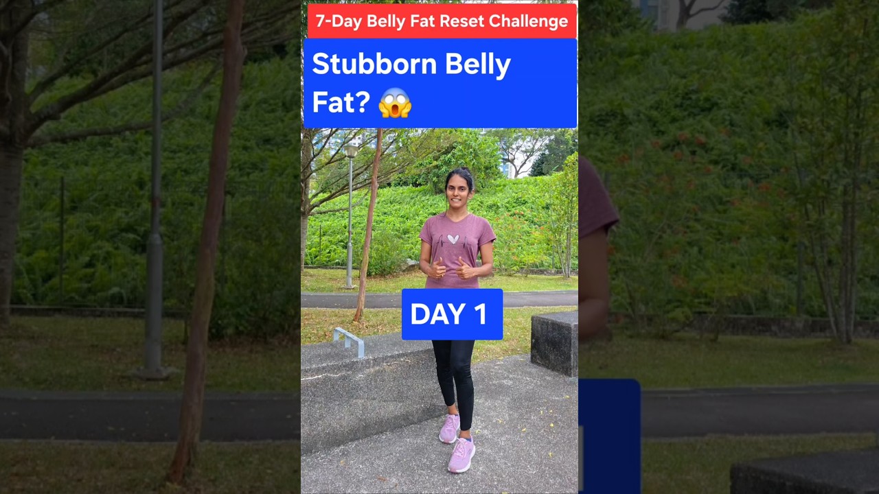 Day 1.  🔥  Stubborn belly fat? 🔥 Start my AI - backed 7-day Belly Fat Reset Challenge.