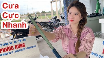 Thì Ra Lưỡi Cưa Sắt Sử Dụng Theo Cách Này Mới Đúng, Cách Cưa Cực Nhanh Không Cần Cắt Đơn Giản Dễ Làm