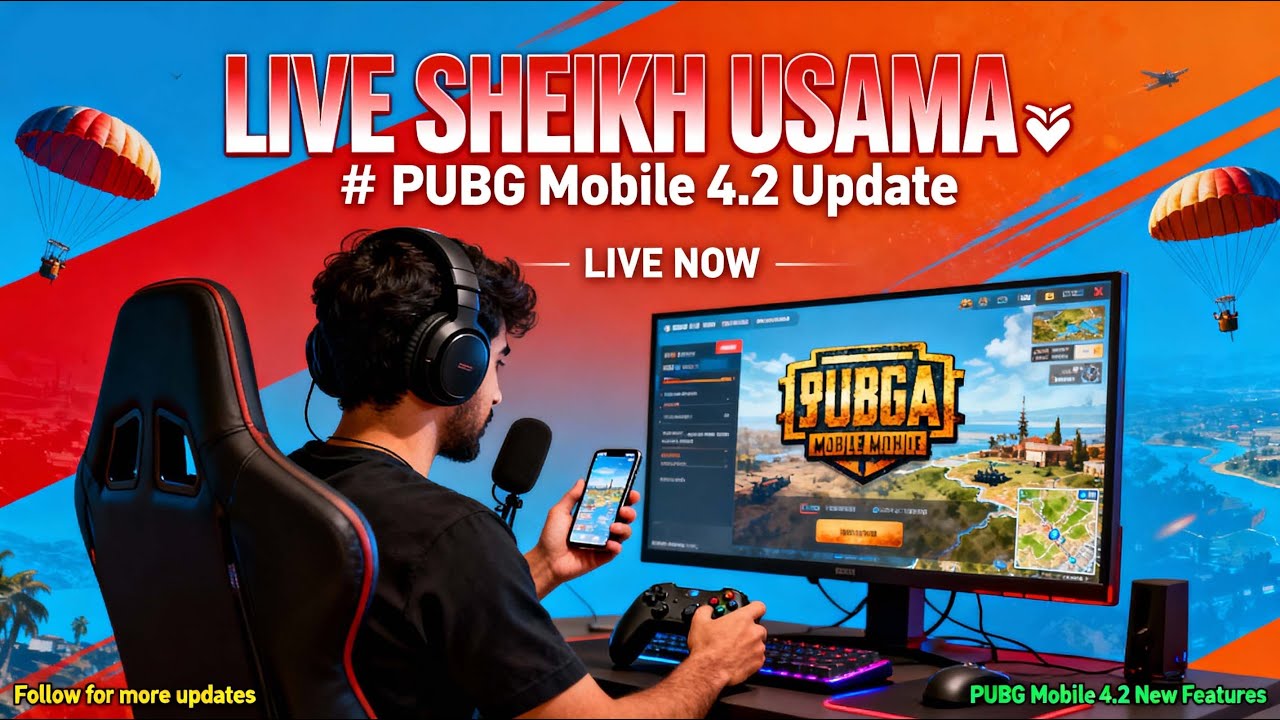🔥LIVE  SHEIKHUSAMA Prize Path Collaboration All Missions Complete in 💀 PUBG Mobile 4.2 Update