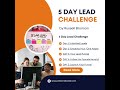 📢 5 Day Lead Challenge Review ᐈ by Russell Brunson