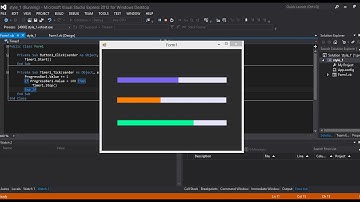 VIsual studio 2015 Change progress bar color in vb.net