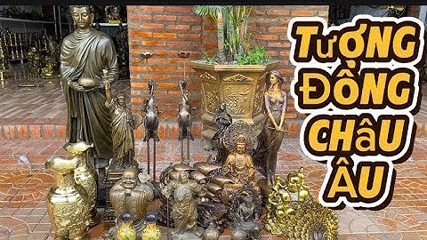 Tượng đồng Châu Âu _ Phật thích ca bằng đồng #độclạcầnthơ #doco #đồnghồxưa