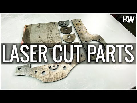 2x72 Belt Grinder Laser Cut Parts - A $700,000 Machine Cut These