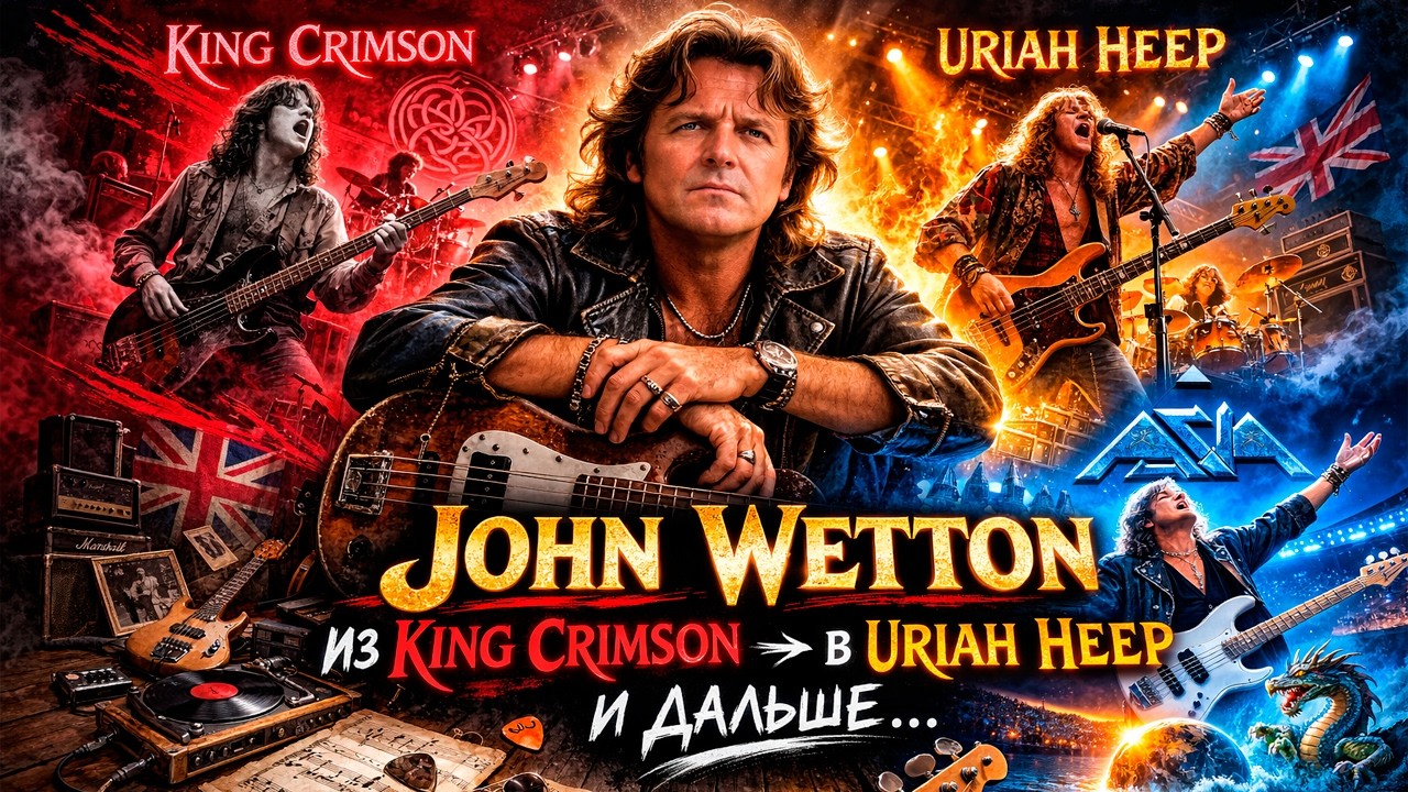 John Wetton. Из King Crimson в Uriah Heep и дальше