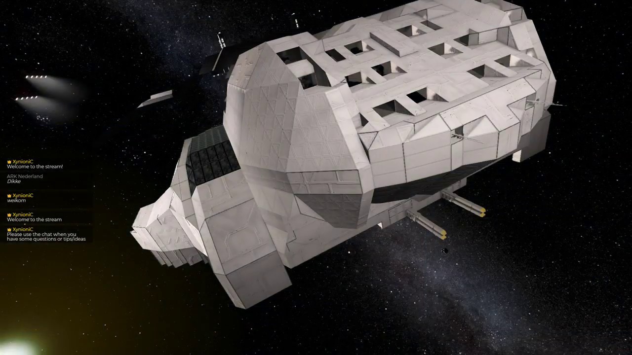 Space Engineers | Chill Stream | Dark Matter - The Raza build - #E01 ...