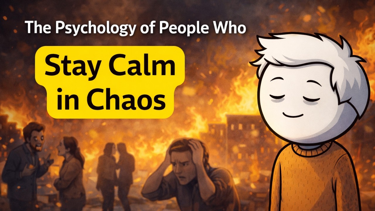 The Psychology of People Who Stay Calm in Chaos - YouTube