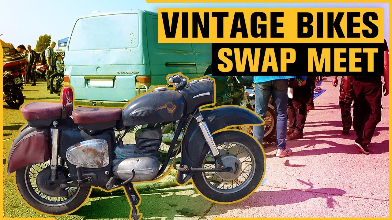 Antique Bikes Swap Meet Classic and Rare Motorcycles YouTube