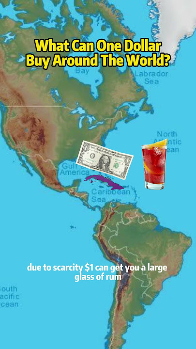 what can 1 dollar buy around the world?#curiosity #curiosities #geography