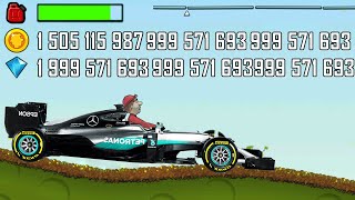 Formula One - Race Car? Hill Climb Racing! Unlimited Coins and Unlimited Gems