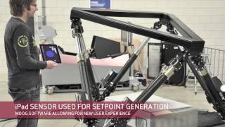 iPad controlling a Moog Electric Motion Base screenshot 4