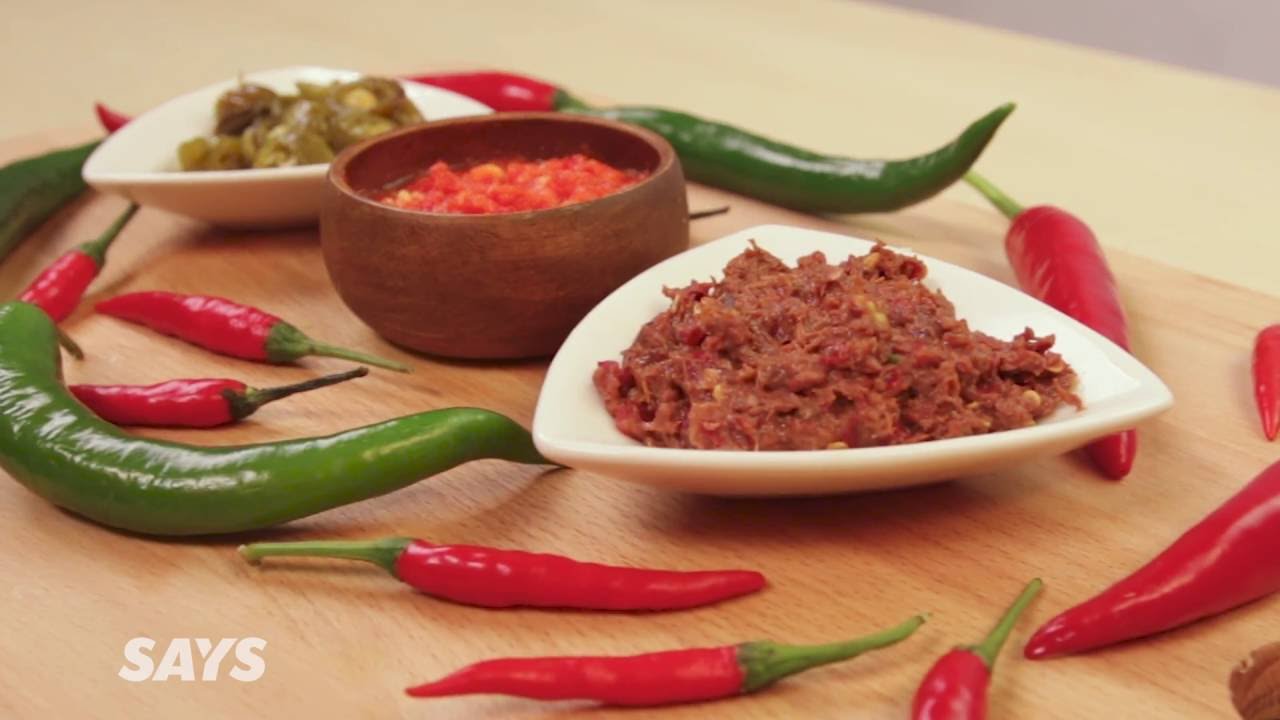 How To Make Malaysia's Top 3 Spicy Condiments