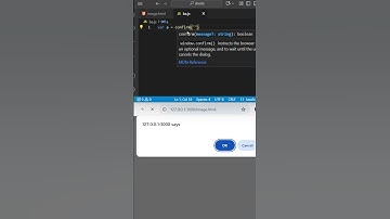 Confirm Function in JavaScript #coding #frontendcourse  #programming #webdevelopment #javascript