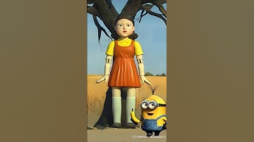 Squid Game Ai Mentality | Hee with Minions #hee #squidgame #squidgame2 #squidgame3  #shorts