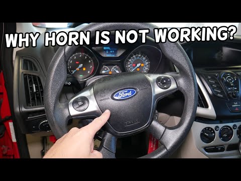 FORD FOCUS HORN NOT WORKING | WHY HORN DOES NOT WORK 2012 2013 2014 2015 2016 2017 2018