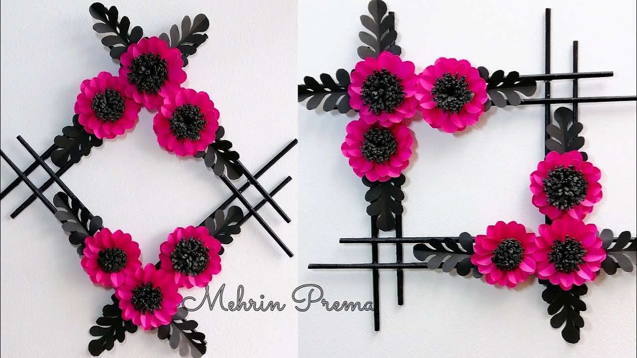 newspaper wall hanging ideas/newspaper wall hanging/easy wall