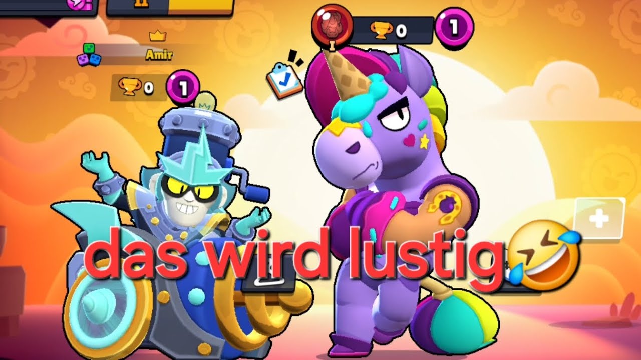 Wir spielen mit den verrückten amir Brawl stars🤪