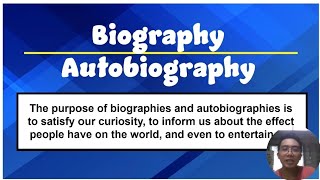 Biography and Autobiography || Why and How to Write?