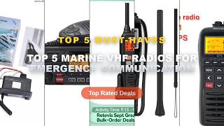 Best Top 5 Marine VHF Radios For Emergency Communication on AliExpress | Review - Recent RS 38M With