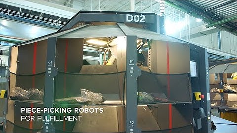 Kindred’s piece picking robots operating in production environment