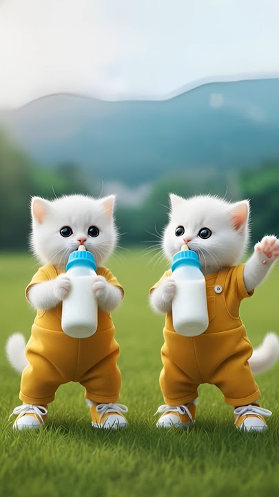 dudidudidum 🍼 💕.  #cat #funny #cute #cartoon #catdance #shortsfeed #dudidam #dudidudidam