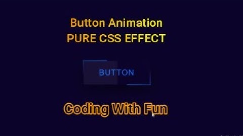 Creative Button Animation Effects | CSS Snake Border Animation | #codingwithfun