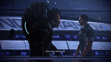 Wrex Finds Out Shepard Sabotaged The Genophage Cure - Mass Effect 3 Legendary Edition