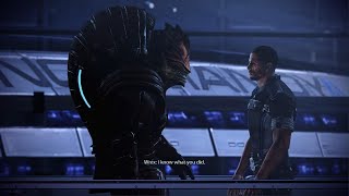 Wrex Finds Out Shepard Sabotaged The Genophage Cure - Mass Effect 3 Legendary Edition