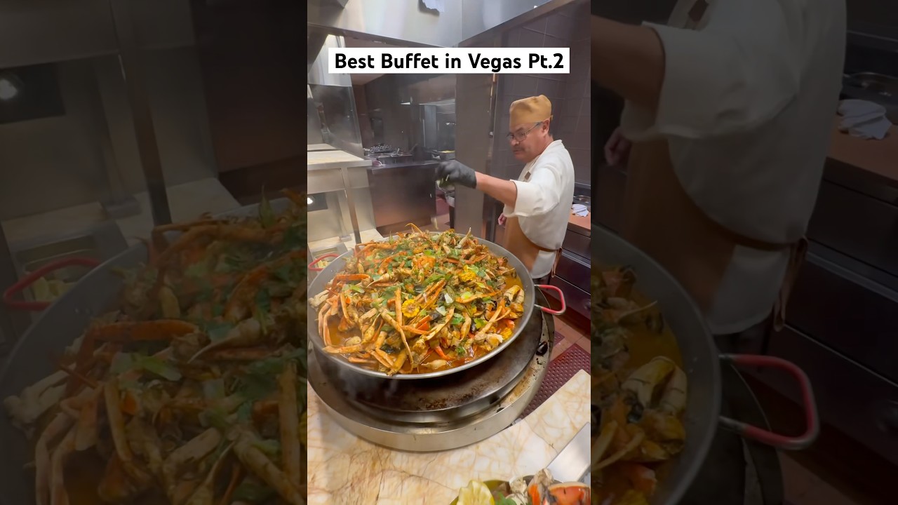 Is this the best buffet in Vegas? Pt.2 📍Wynn Las Vegas #vegas #lasvegas #buffet #wynnhotel
