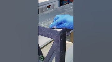 Distress Painted Furniture Technique DIY