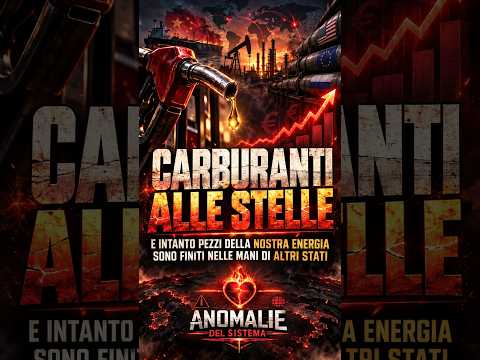 Video CARBURANTI ALLE STELLE E INTANTO PEZZI DELLA NOSTRA ENERGIA SONO FINITI IN MANI STRANIERE