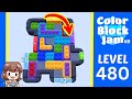 Color Block Jam Level 480 Solution Walkthrough