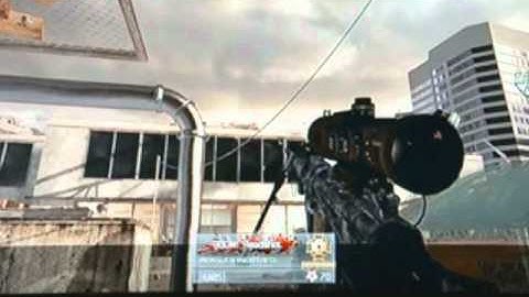 Cod mw2 quick scope no scope montage