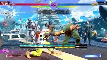 Luke Reversal Punish Combo - Street Fighter 6