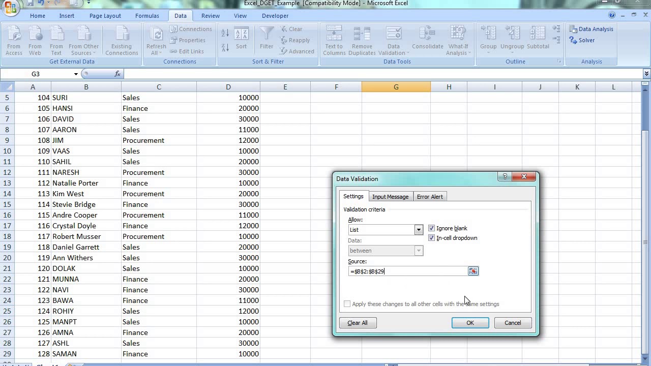 Simple formula for handling multiple conditions in microsoft excel DGET ...