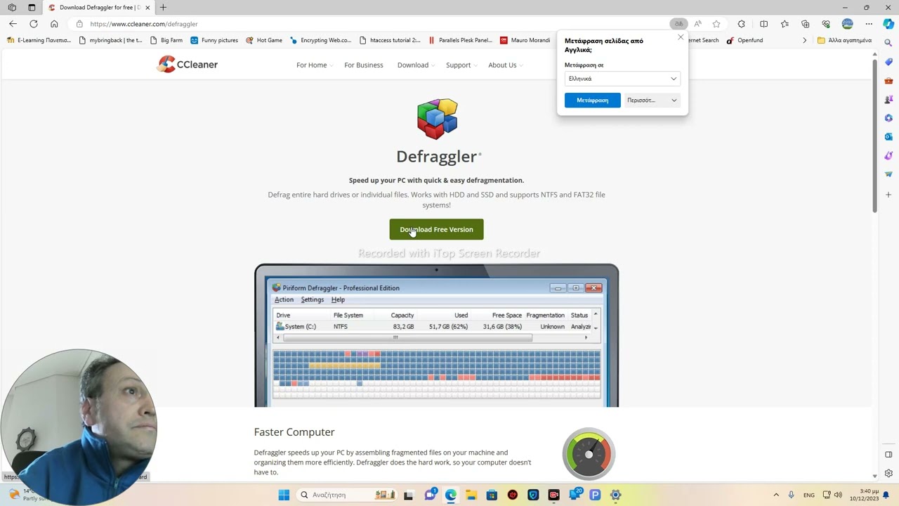 Programma Defraggler download