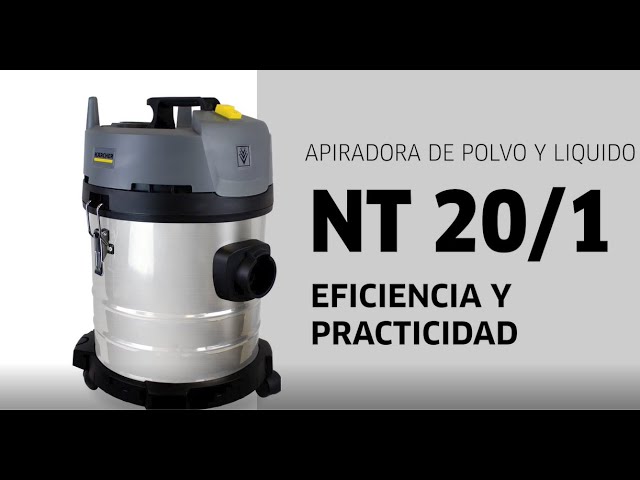 Aspirador en seco y humedo 20 Litros NT 20/1 Me Classic Karcher