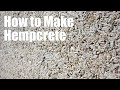 How to Make a Hempcrete Block