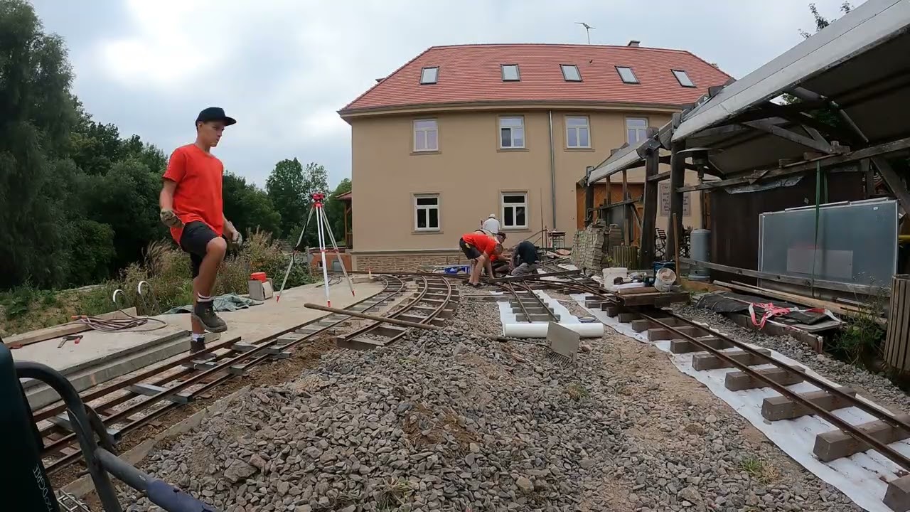 Bauwochenende Bahnhofbau Aug 2025