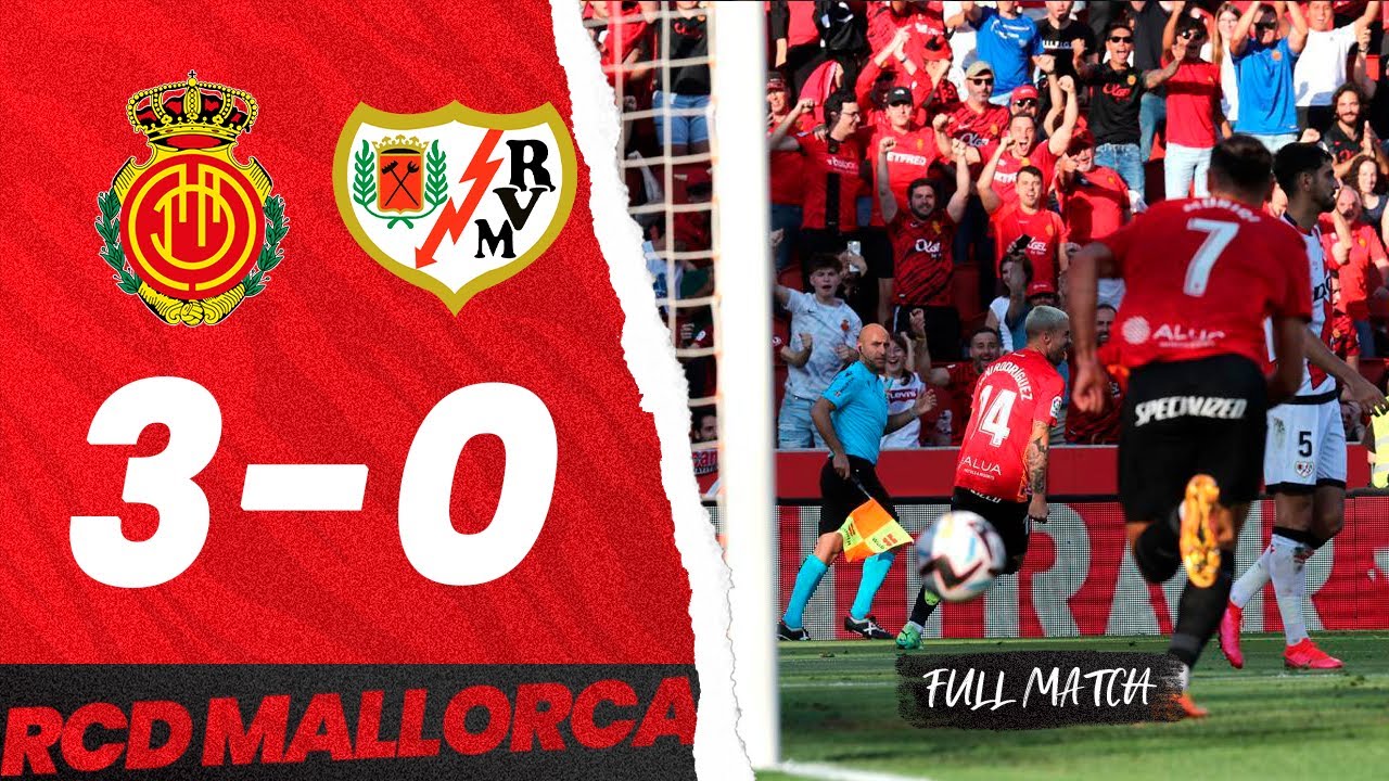 PLAY RED LIVE 🔴 RCD MALLORCA vs RAYO VALLECANO J. 38 / 22-23 | RCD ...