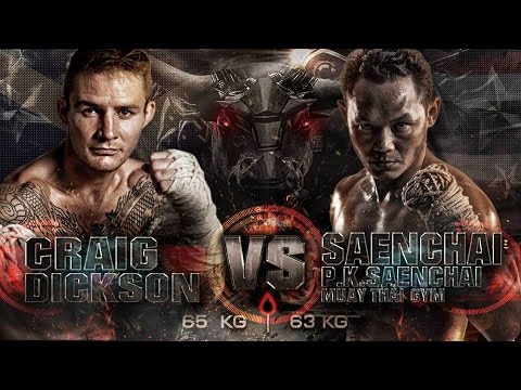Craig Dickson Sumalee VS Saenchai P.K. Saenchai Gym: THAI FIGHT WORLD BATTLE, Vietnam, 20th Sept ’14