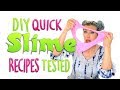 2 Amazing Quick Slime Recipes Put To The Test
