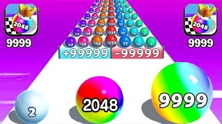 Ball Run 2048 vs Drop Stack Ball Game Live Stream #livestream #live screenshot 4
