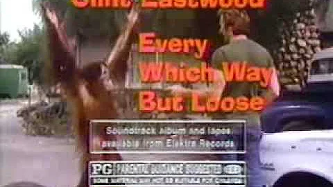 Every Which Way But Loose TV trailer 1978