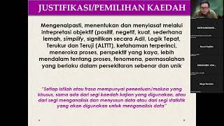 Metodologi Penyelidikan: Falsafah, Pendekatan, Pilihan Metodologi & Strategi Penyelidikan (Bah. 1) Metodologi Penyelidikan: Falsafah, Pendekatan, Pilihan Metodologi & Strategi Penyelidikan (Bah. 1)