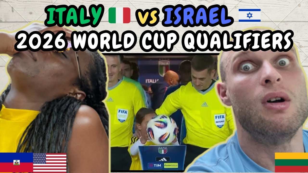 РЕАКЦИЯ НА ЕВРОПЕЙСКИЕ ОТБОРОЧНЫЕ ТУРНИРЫ ЧМ-2026 | Италия против Израиля — обзор матча