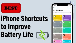 Improve Your iPhone's Battery Life Using This Shortcuts